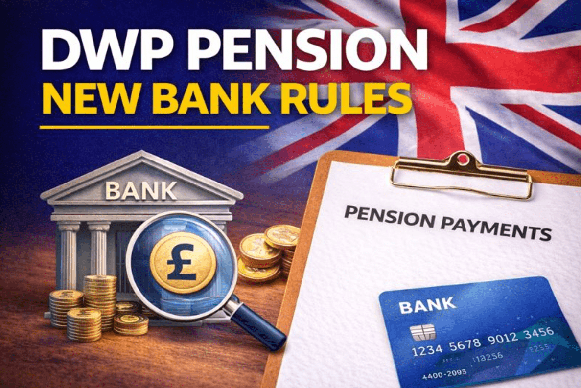 DWP pension new bank rules september 2025