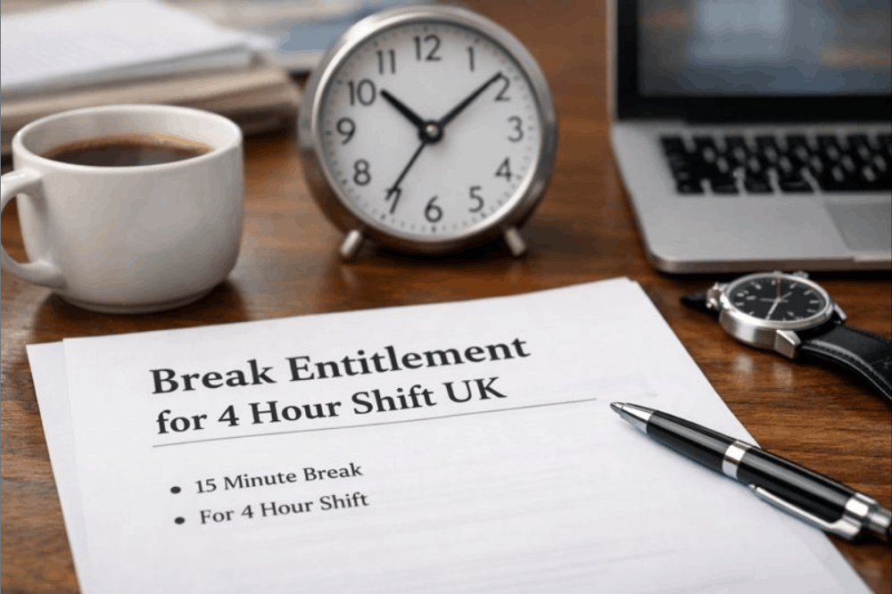 break entitlement for 4 hour shift uk
