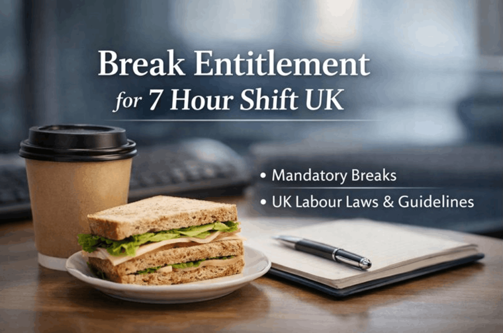 Really Bad Rota Example Break Entitlement For 7 Hour Shift UK: 20 Minutes Rule