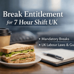break entitlement for 7 hour shift uk