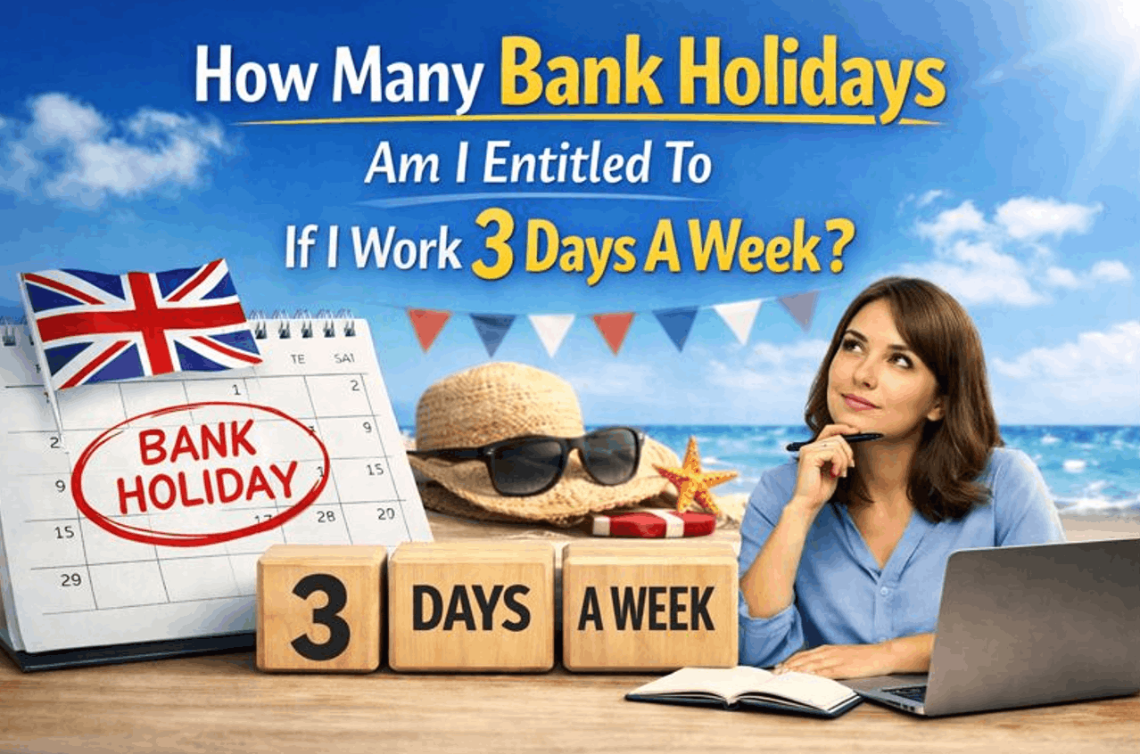 how many bank holidays am i entitled to if i work 3 days a week