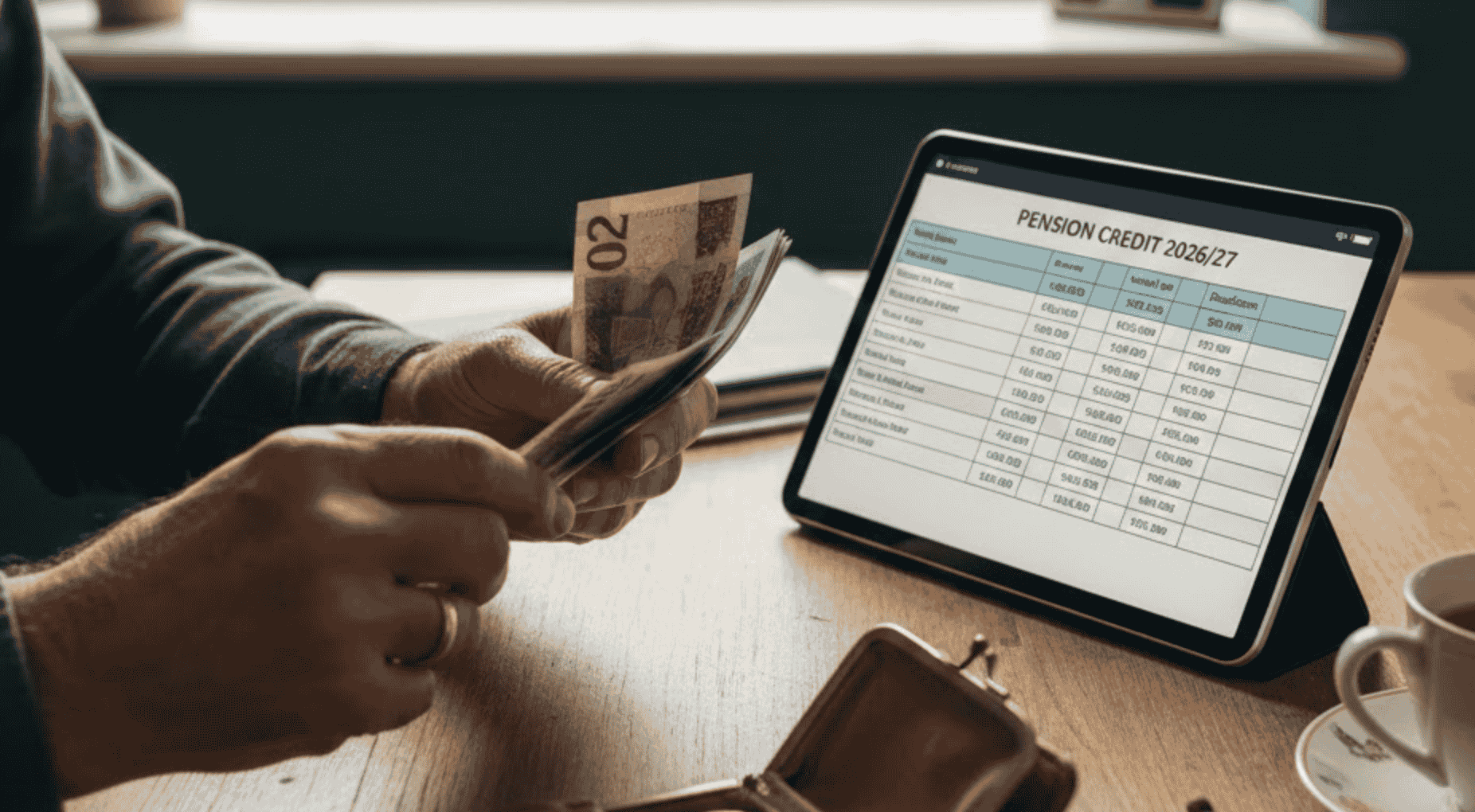 how much money can you have in the bank on pension credit