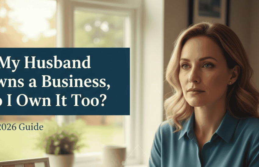 if my husband owns a business do i own it too uk
