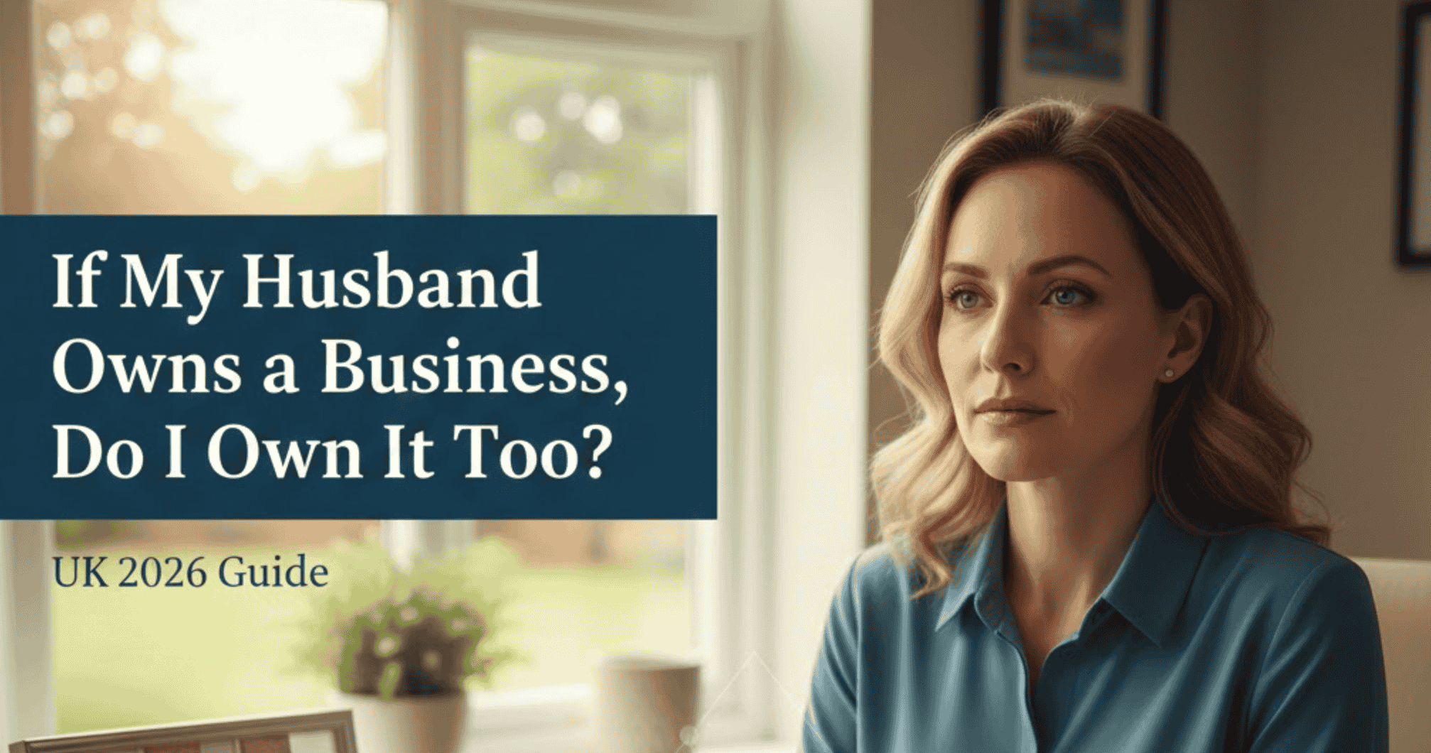 if my husband owns a business do i own it too uk