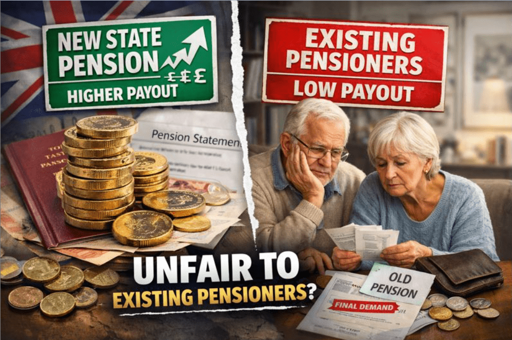 new state pension unfair to existing pensioners