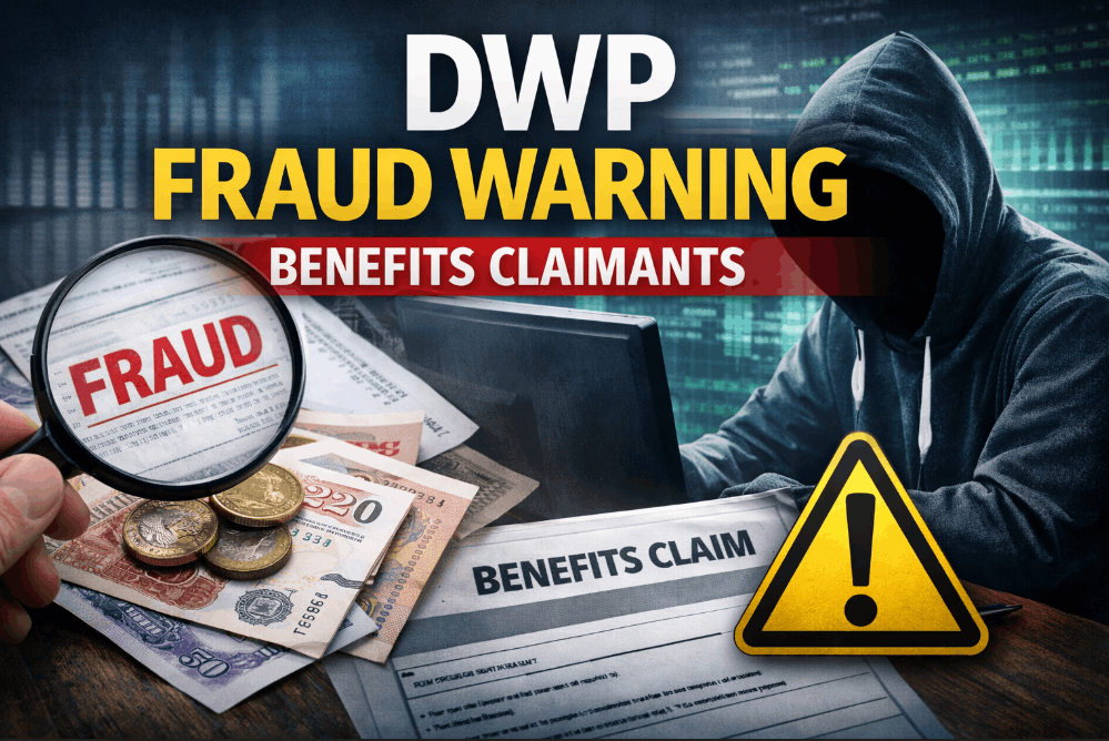 DWP fraud warning benefits claimants