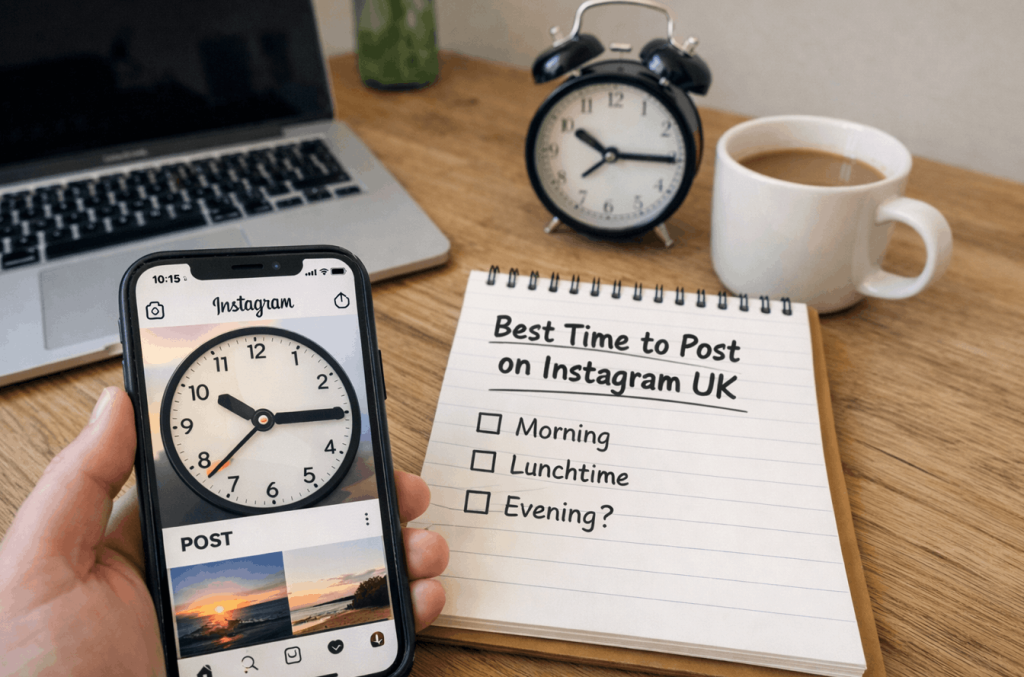 Best Time To Post On Instagram UK: 2026 Timing Map
