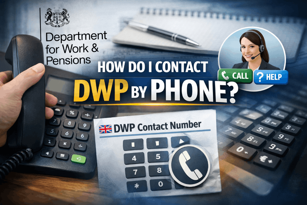 how do i contact dwp by phone