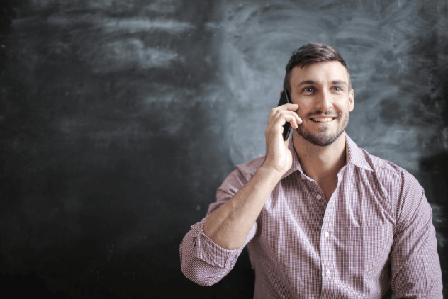 How should you handle a call from 03335565567