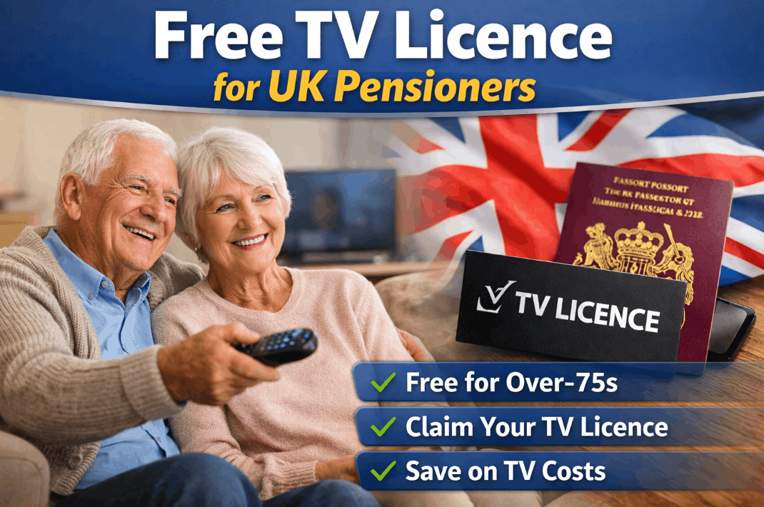 UK pensioners free TV licence