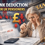 bank deduction for uk pensioners