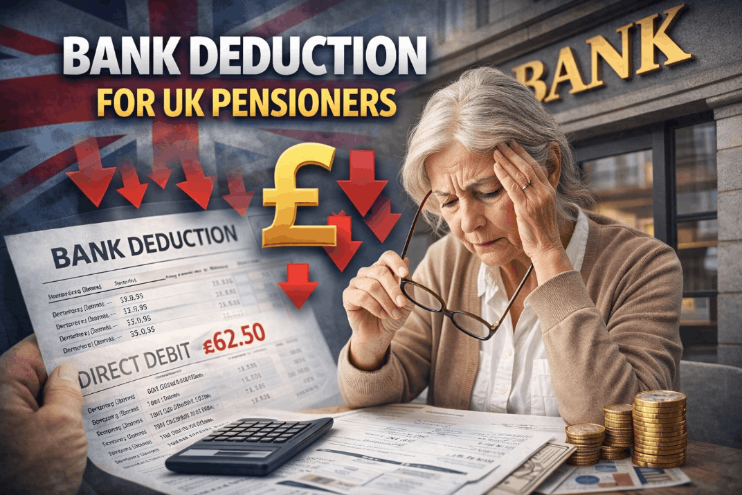 bank deduction for uk pensioners