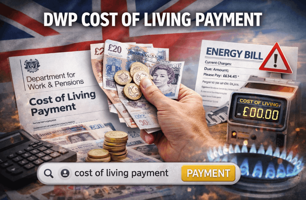 dwp cost of living payment