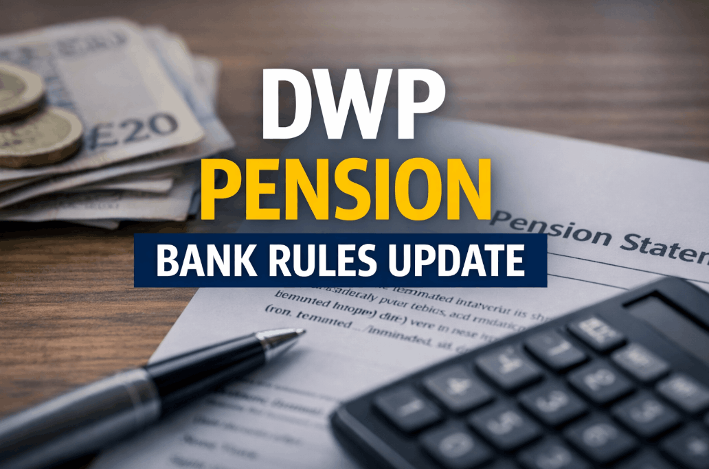 dwp pension bank rules update