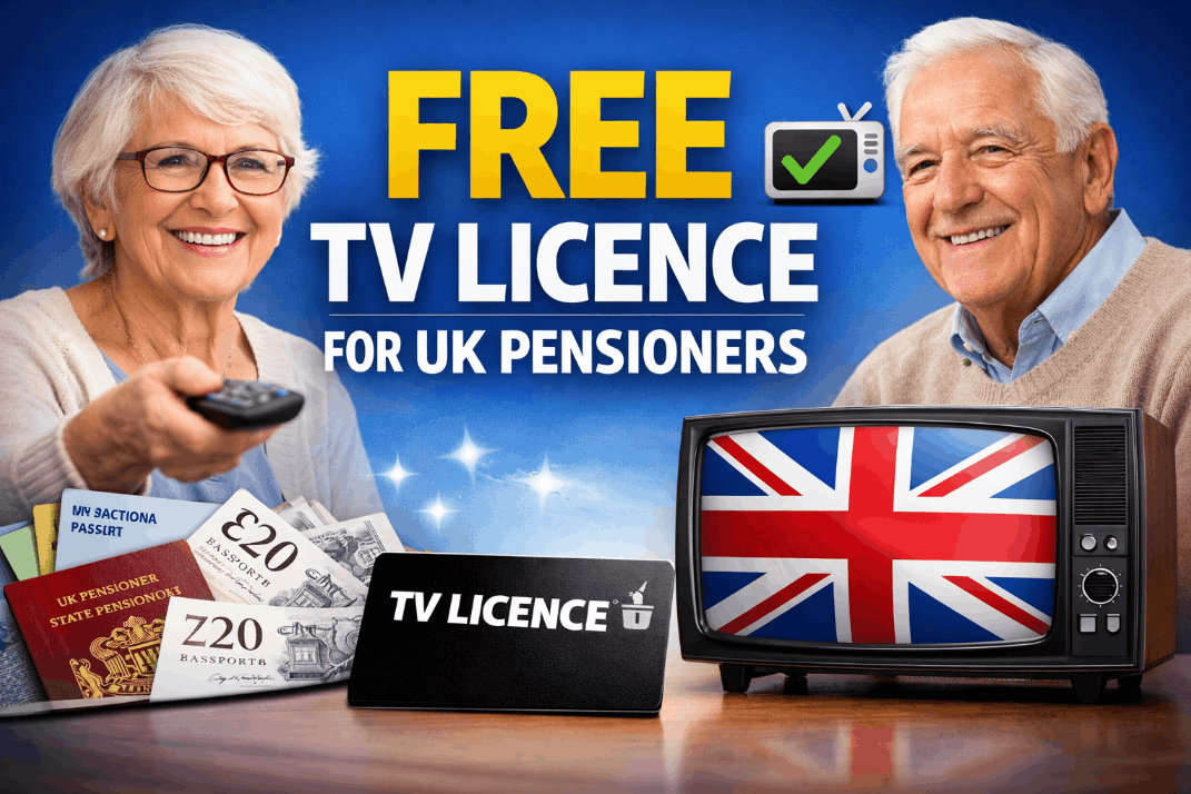 free tv license for uk pensioners