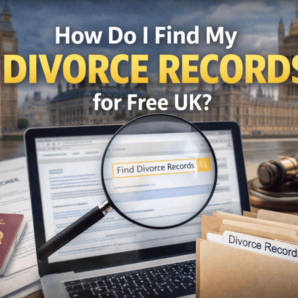 how do i find my divorce records for free uk