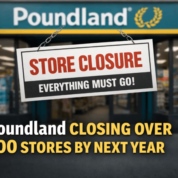 poundland is closing over 100 stores by next year