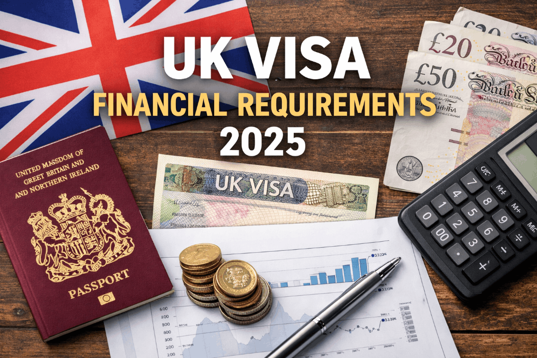 uk visa financial requirements 2025