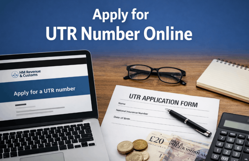 apply for utr number online
