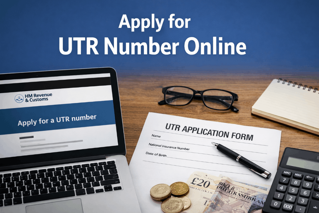 apply for utr number online