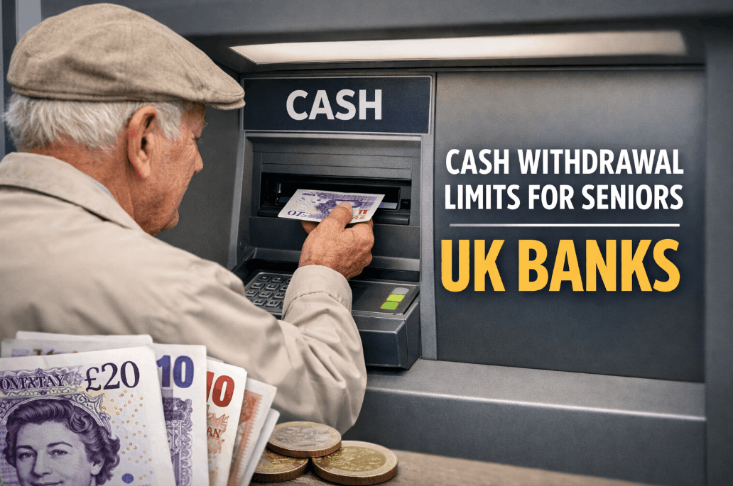 cash withdrawal limits seniors uk banks