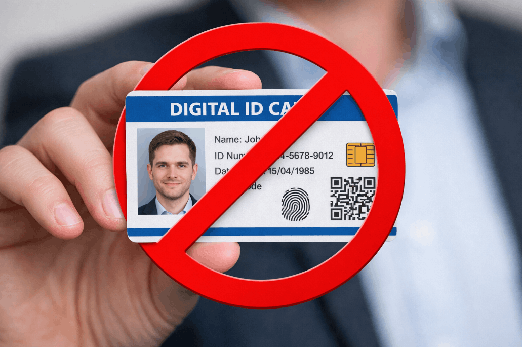 do not introduce digital id cards