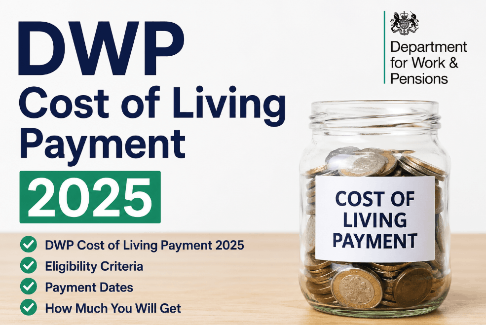 dwp cost of living payment 2025