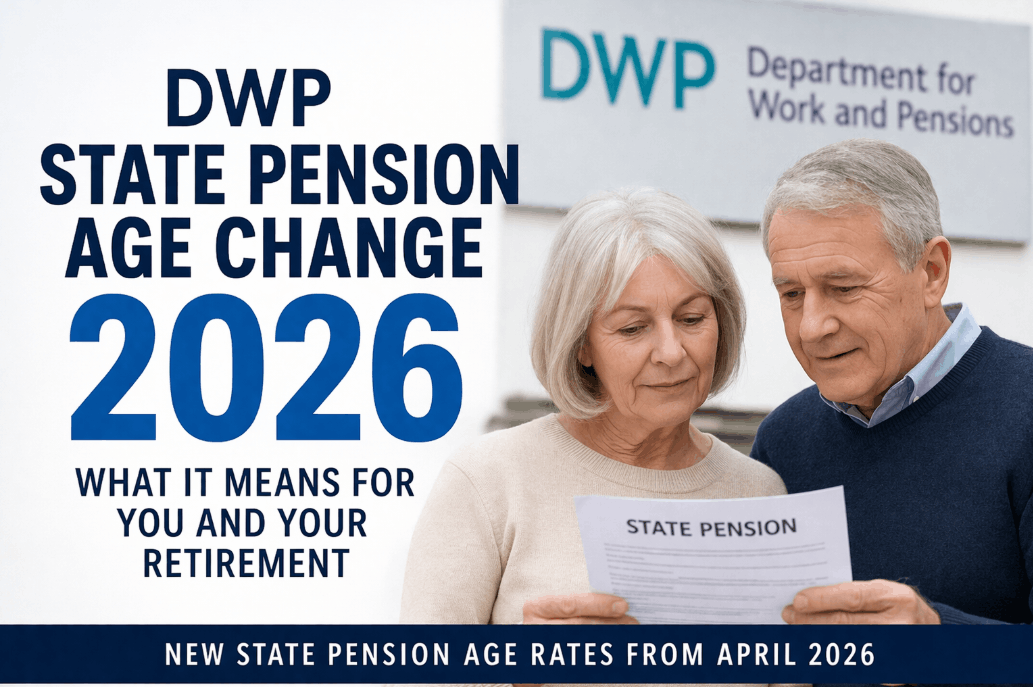 dwp state pension age change 2026