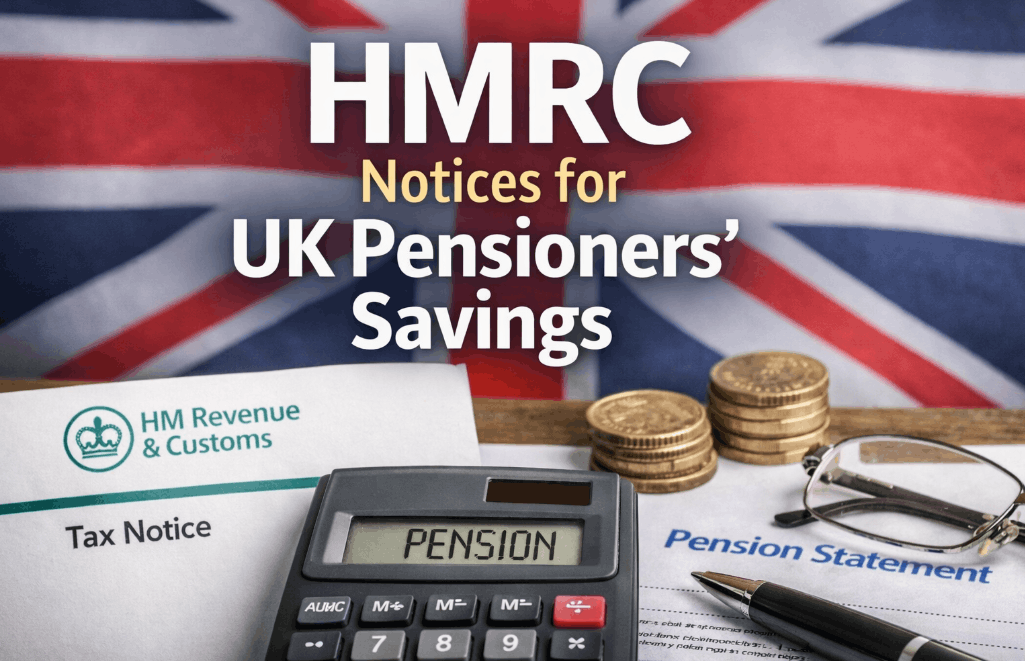 hmrc notices for uk pensioners savings