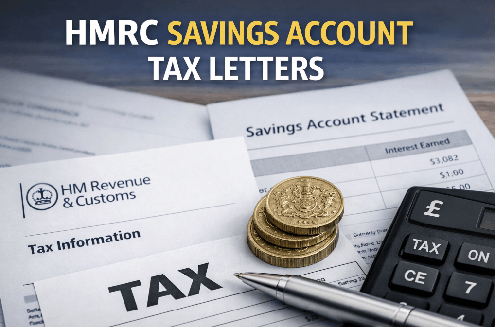 hmrc savings account tax letters