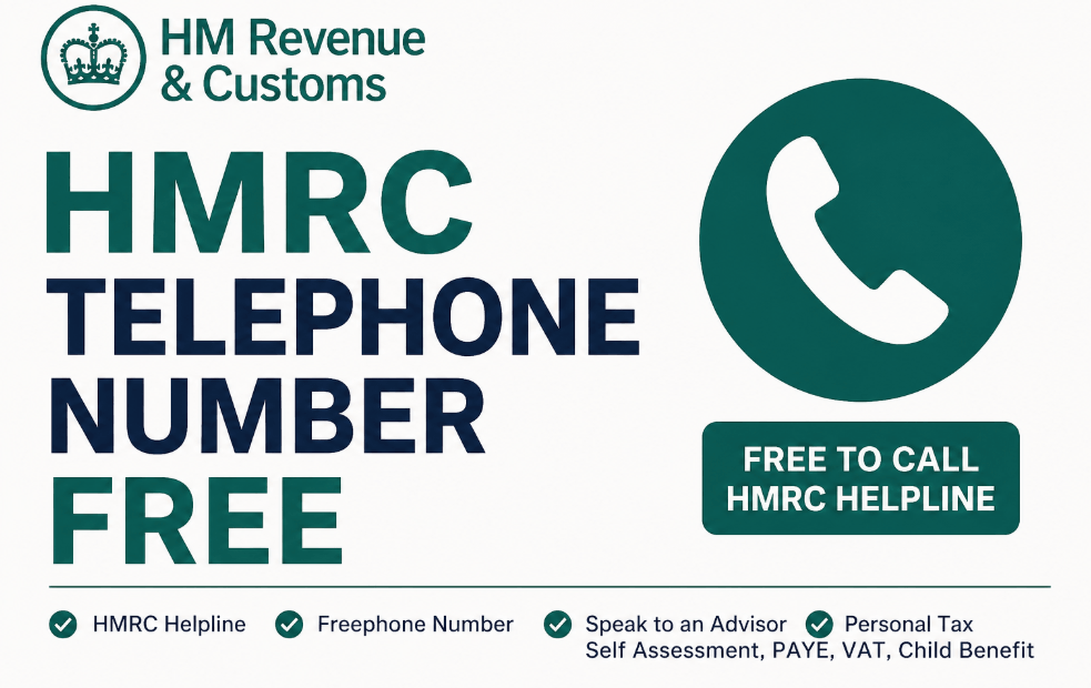 hmrc telephone number free