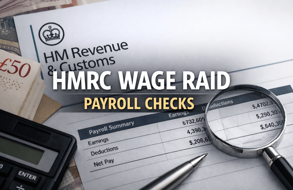 hmrc wage raid payroll checks