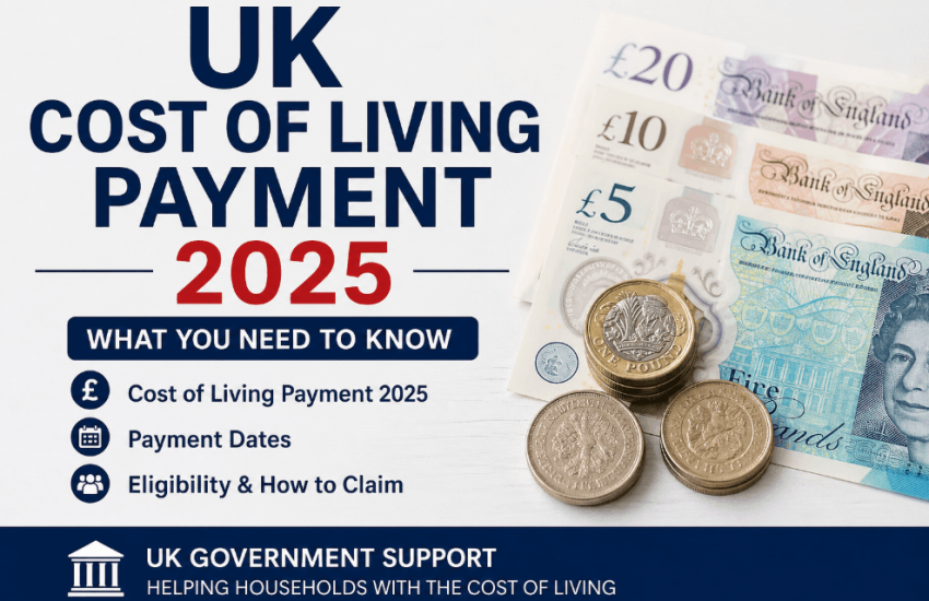 uk cost of living payment 2025