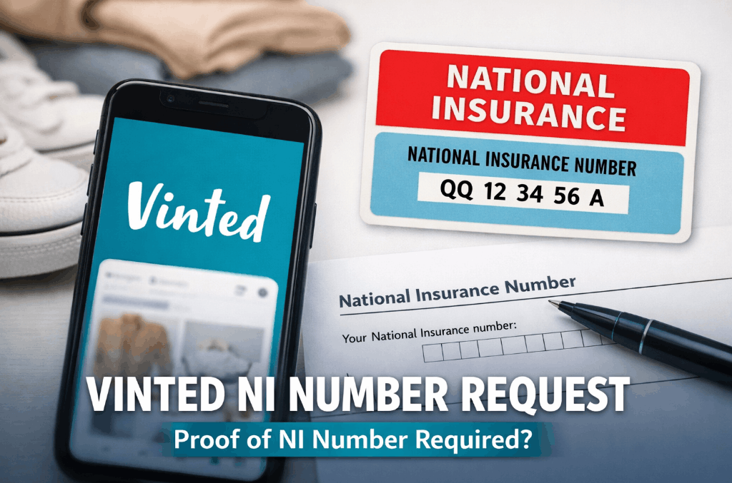 vinted ni number request