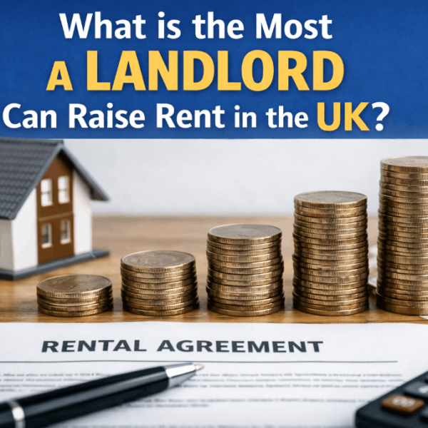 what is the most a landlord can raise rent uk