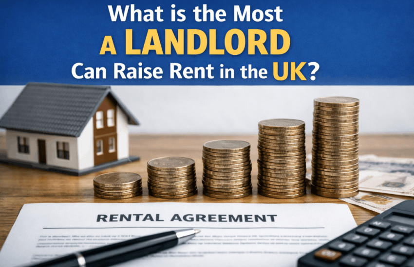 what is the most a landlord can raise rent uk
