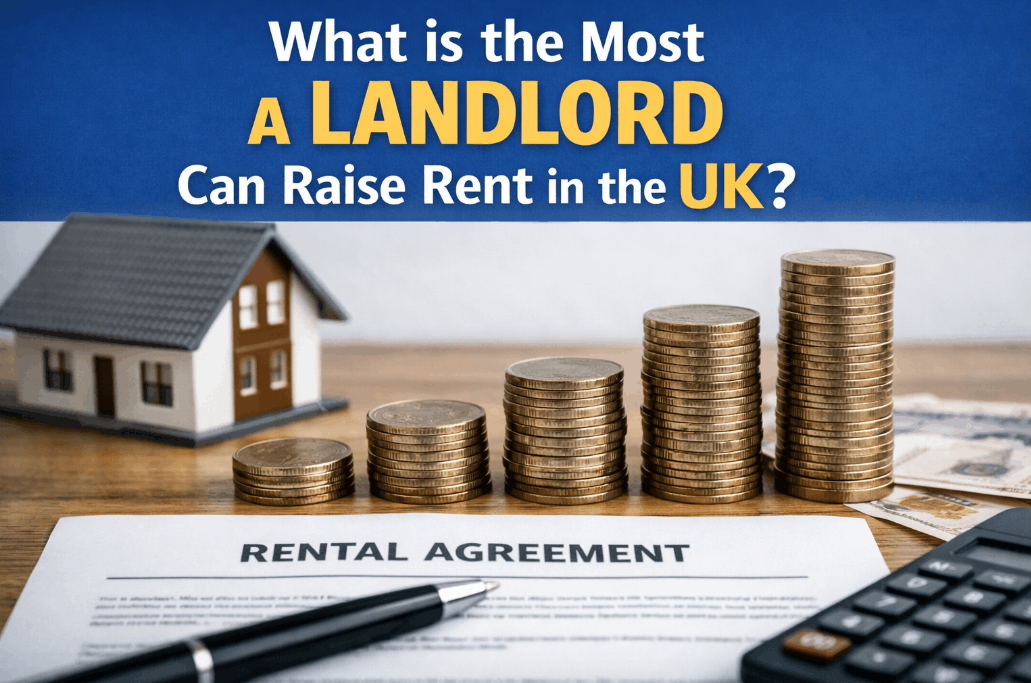what is the most a landlord can raise rent uk