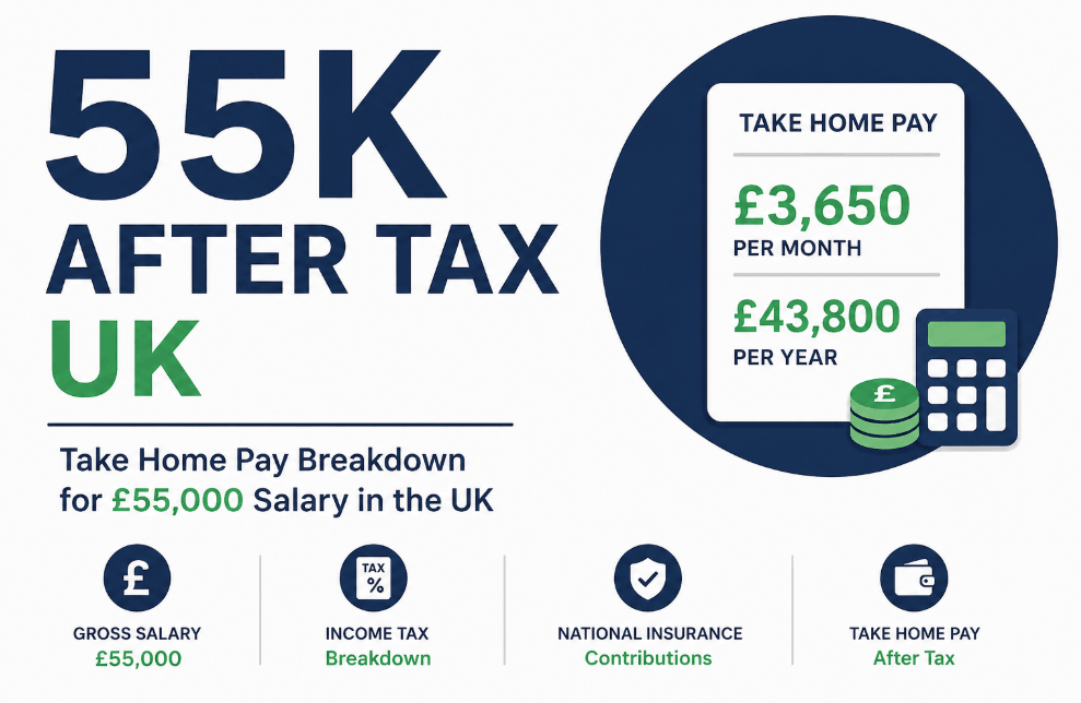 55k after tax uk