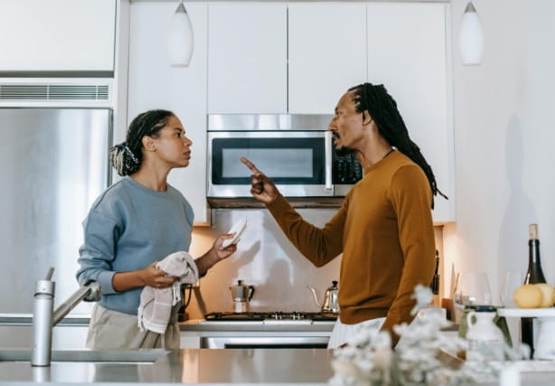 Behaviours that cause divorces