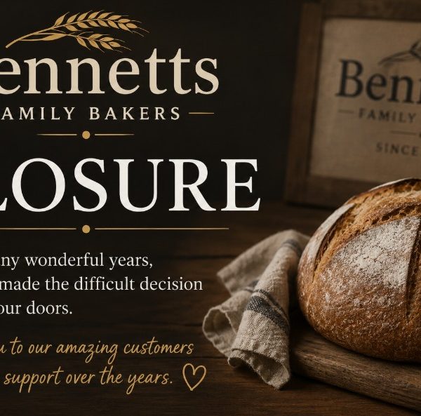 Bennetts Family Bakers Closure