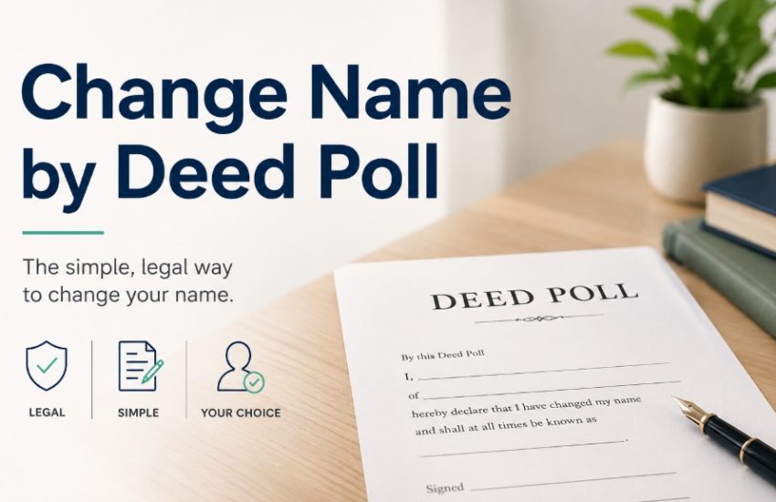 Change Name by Deed Poll