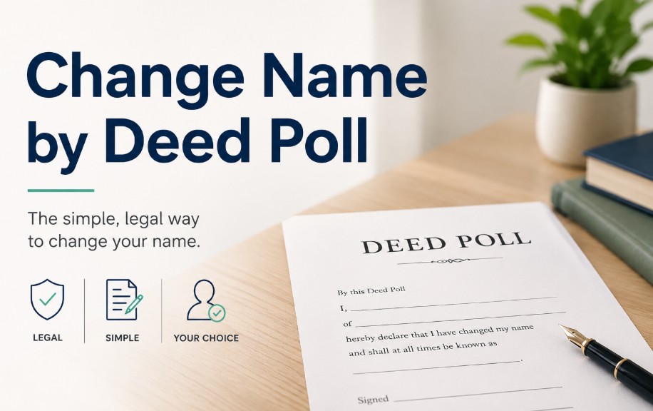 Change Name by Deed Poll