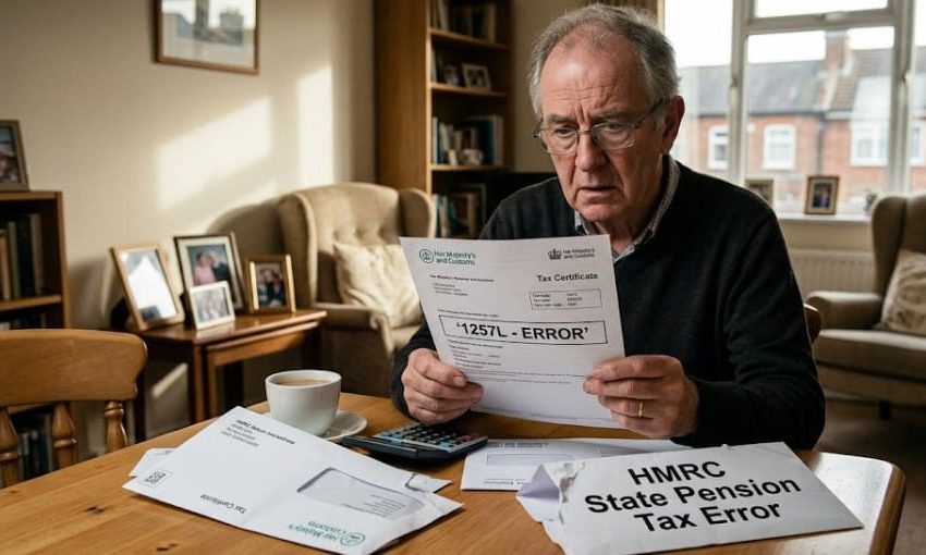 HMRC State Pension Tax Error