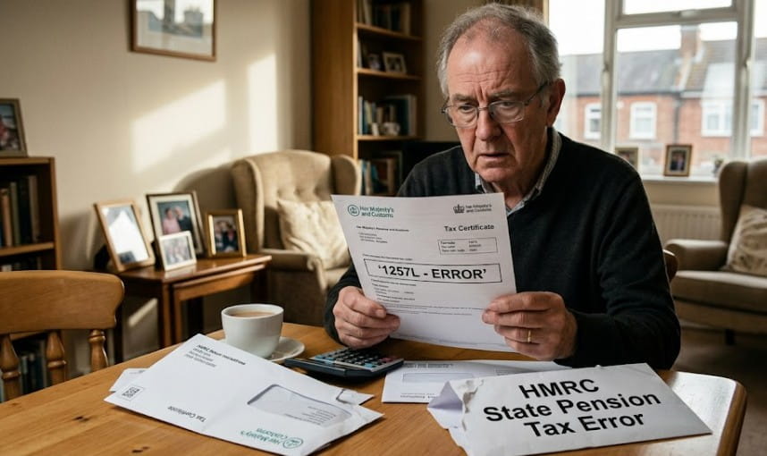 HMRC State Pension Tax Error