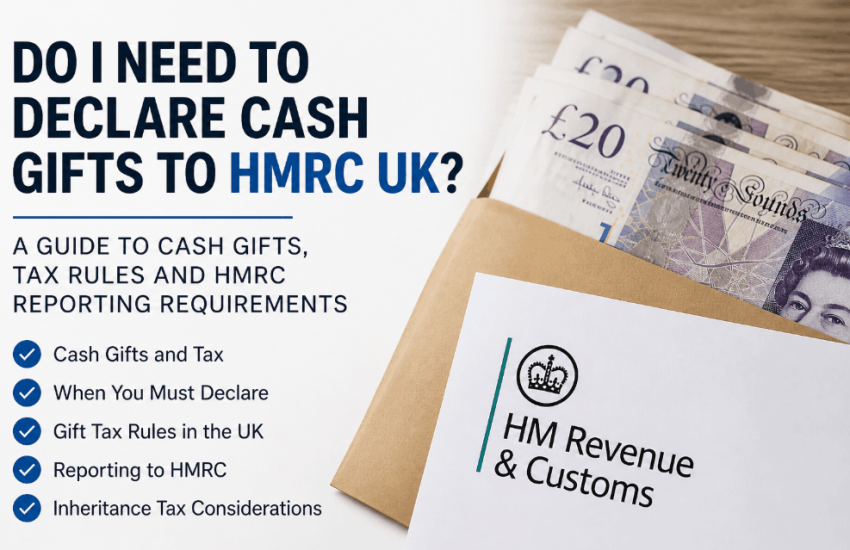 do i need to declare cash gifts to hmrc uk