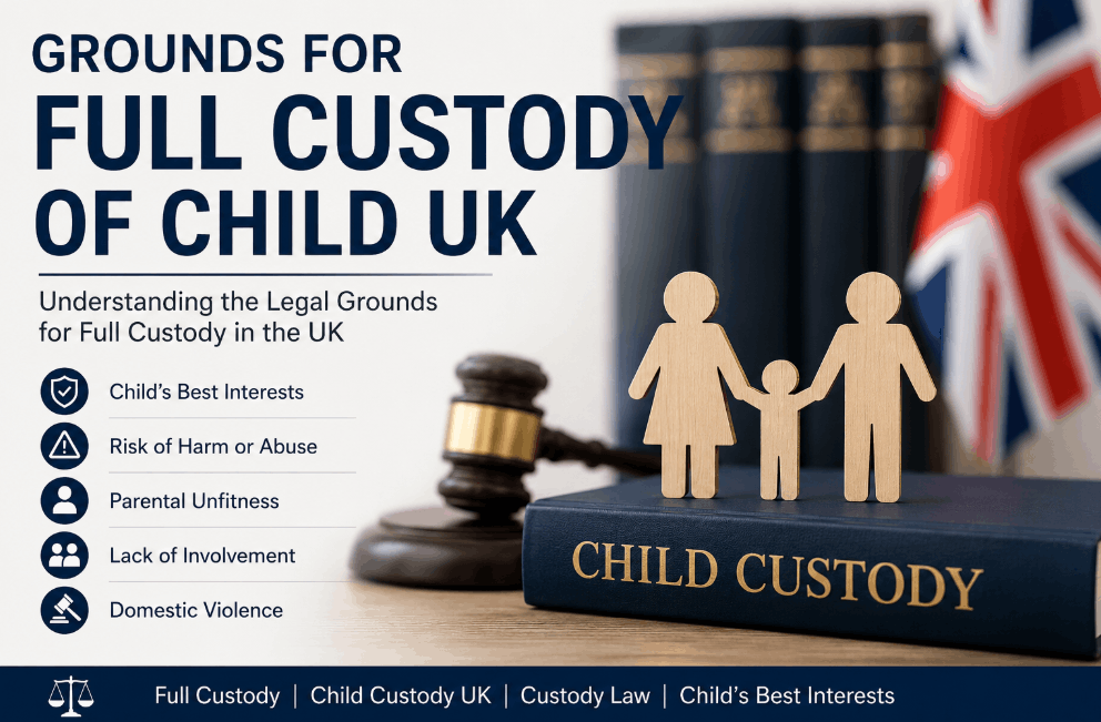 grounds for full custody of child uk