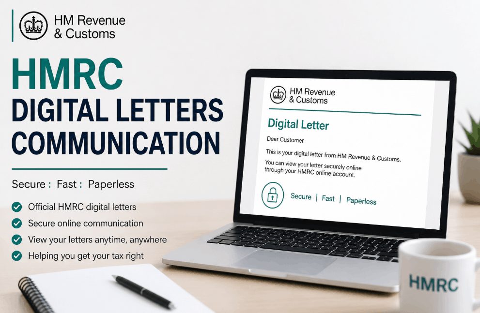 hmrc digital letters communication