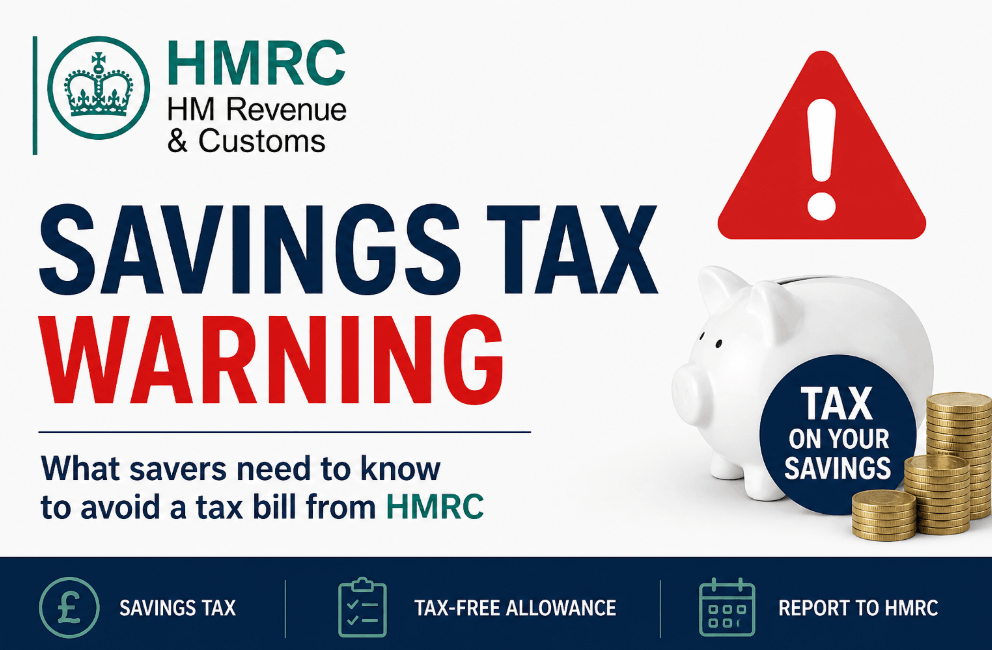 hmrc savings tax warning
