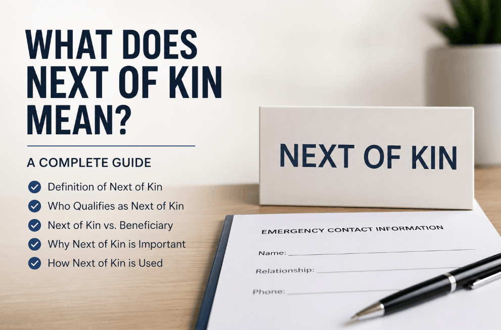 what does next of kin mean