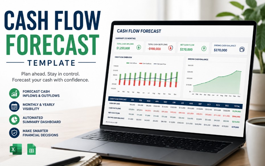 Cash Flow Forecast Template